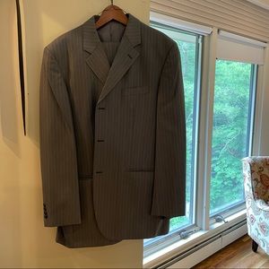Jones New York 44L grey suit